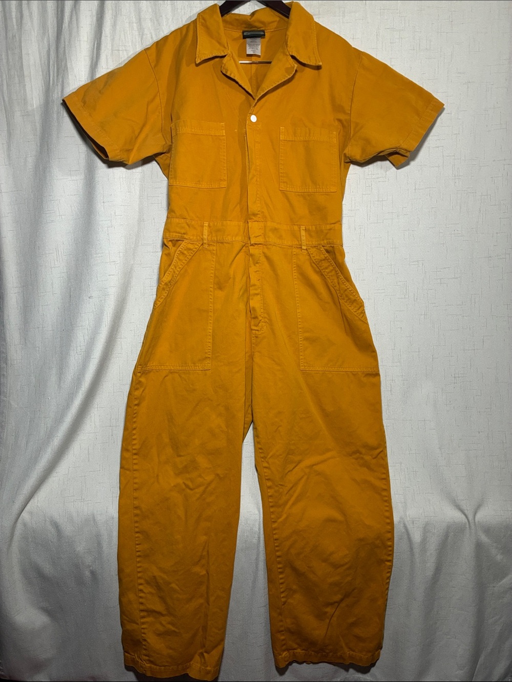 Big Bud Press Short-Sleeve One-Piece in Mustard